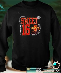 Original iowa State sweet sixteen 2022 the road to New Orleans shirt