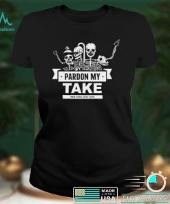 Pardon My Take Skeletons Logo shirt