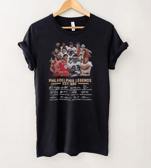Philadelphia legends est 1682 signature shirt