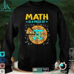 Pi day 3.14 Math Is A Piece Of Pizza Bitcoin Start T Shirt