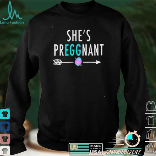 Pregnancy Announcements For Dad Easter Baby Reveal T Shirt