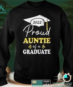 Proud Auntie Of a Graduate Long Sleeve T Shirt hoodie shirt