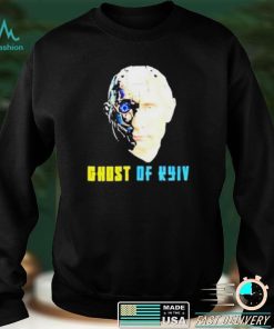 Putin Ghost of Kyiv Putin half face robot shirt