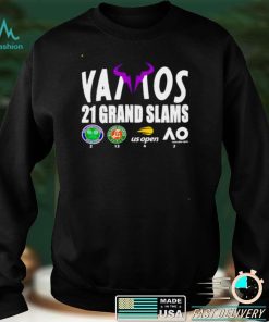 Rafael Nadal 21 Grand Slams Rafa Legend shirt