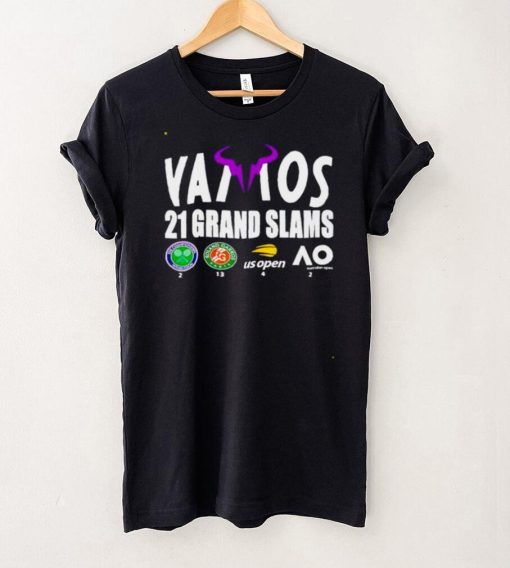 Rafael Nadal 21 Grand Slams Rafa Legend shirt