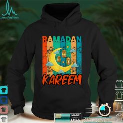 Ramadan Kareem Mubarak Vintage Hilal Design for Muslims T Shirt