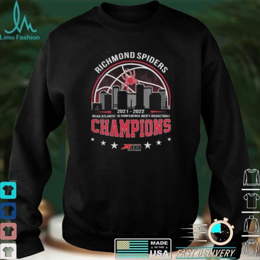 Richmond Spiders 2022 NCAA Atlantic 10 Conference Men’s Basketball Graphic Unisex T Shirt, Sweatshirt