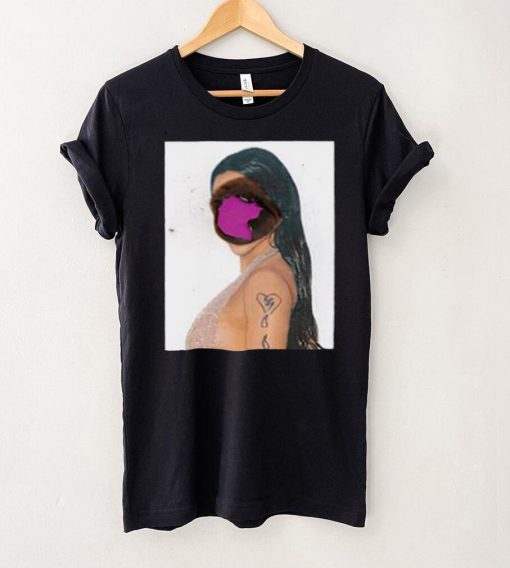 Rosalia merch la fama r black shirt