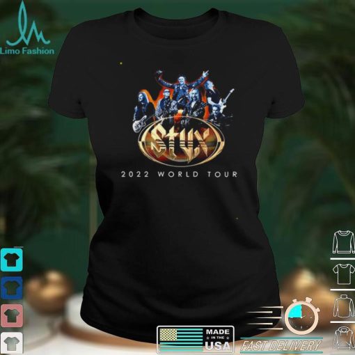 STYX World Tour 2022 shirt