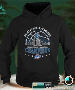 Saint Peter’s Peacocks 2022 NCAA MAAC Men’s Basketball Graphic Unisex T Shirt, Sweatshirt