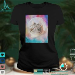 Saturn Eye Space Cat Shirt