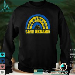 Save Ukraine Ukrainian Rainbow Flag T Shirt