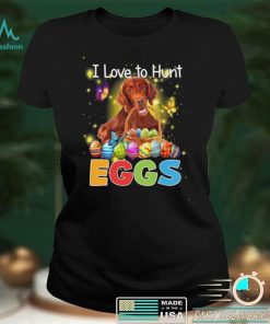 Setter I love to hunt eggs easter shirt