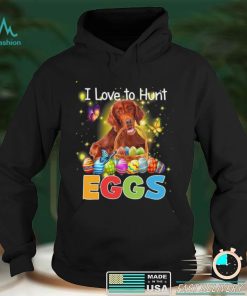 Setter I love to hunt eggs easter shirt