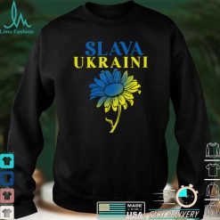 Slava Ukraini Sunflower Ukraine T Shirt