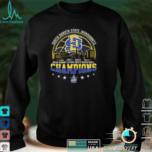 South Dakota State 2021 2022 NCAA Summit League Men’s Basketball Champions Graphic Unisex T Shirt, Sweatshirt