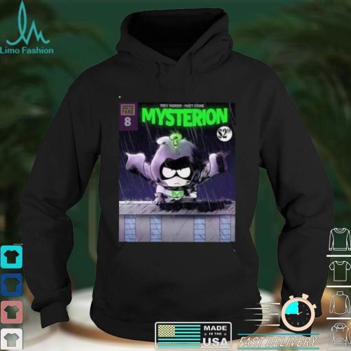South park 8 trey parker matt stone mysterion shirt