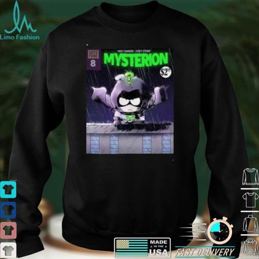 South park 8 trey parker matt stone mysterion shirt
