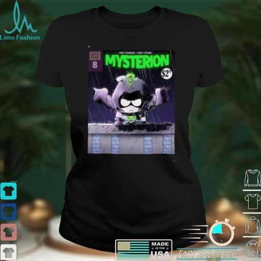 South park 8 trey parker matt stone mysterion shirt