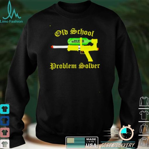 Super soaker old school problem solder shirt