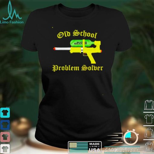 Super soaker old school problem solder shirt