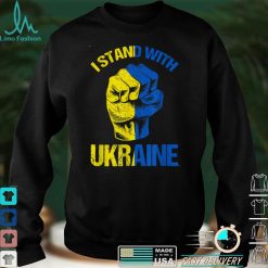 Support Ukraine I Stand With Ukraine Ukrainian Flag T Shirt