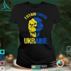 Support Ukraine I Stand With Ukraine Ukrainian Flag T Shirt