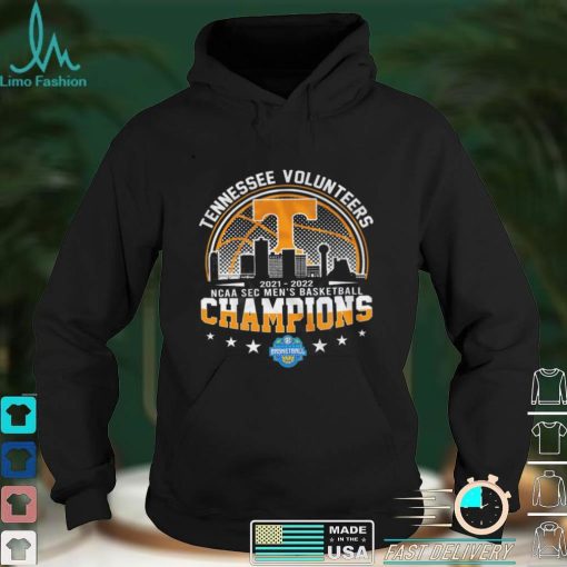 Tennessee Volunteers 2022 NCAA SEC Men’s Basketball Champions Graphic Unisex T Shirt, Sweatshirt