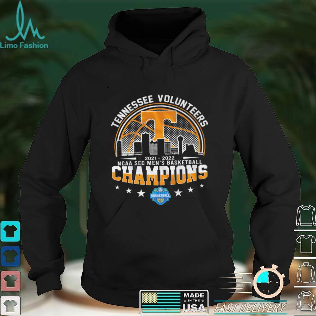 Tennessee Volunteers 2022 NCAA SEC Men's Basketball Champions shirt,  hoodie, sweater and v-neck t-shirt