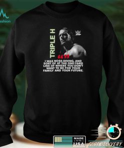 Thank You Triple H WWE Star Retire Shirt