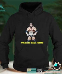 Thank You Triple H WWE Star Retire T shirt