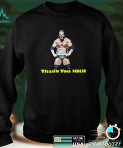 Thank You Triple H WWE Star Retire T shirt