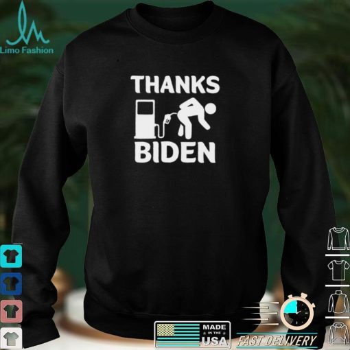Thank you Biden Gasoline logo T shirt