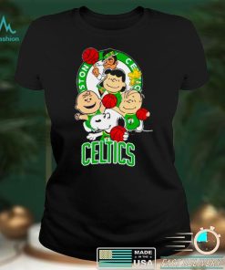 The Peanuts Boston Celtics shirt