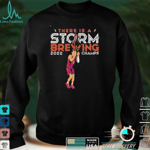 There Is A Storm Brewing 2022 Champs Shirt