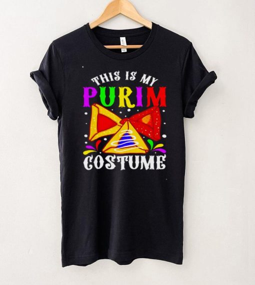 This Is My Purim Costume Haman Pocket Pastries Colorful Fun Shirt