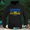 Support Ukraine I Stand With Ukraine Ukrainian Flag T Shirt