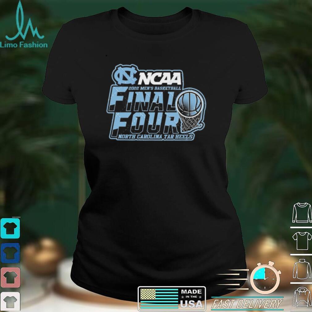 UNC Final Four Shirt, North Carolina Tar Heels 2022 Men's Basketball