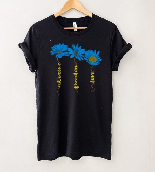 Ukraine Flag Sunflower Freedom Love Shirt