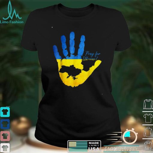 Ukraine Map Pray For Ukraine T Shirt