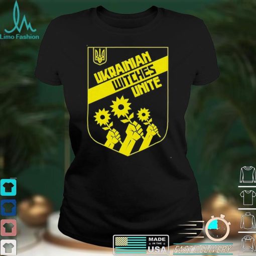 Ukrainian Witches Unite Russia Ukraine War Shirt
