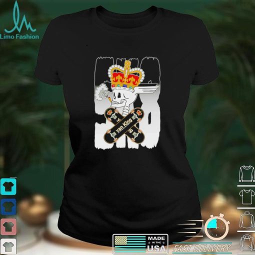 Van King King Royal Skull Metal SK8 shirt