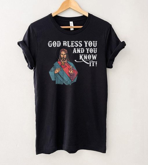 Vintage GOD Bless You And You Know It Christian T Shirt