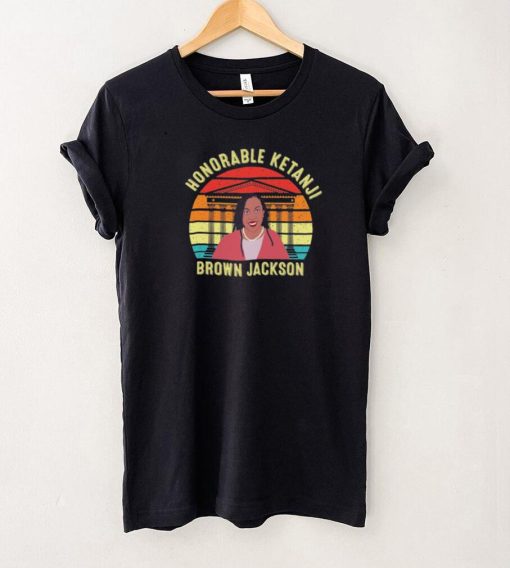 Vintage Honorable Ketanji Brown Jackson Shirt First Black Woman Supreme Court Justice Tshirt