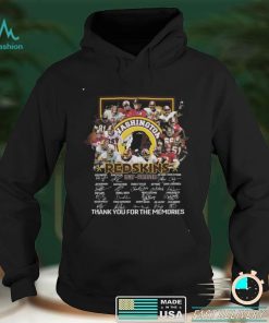 Washington Redskins 1937 forever Thank You For The Memories Shirt