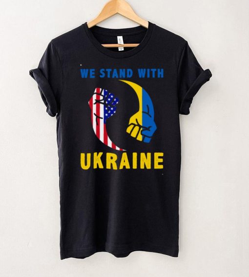 We Stand with Ukraine Ukrainian Flag Ukrainians Puck Futin Sweatshirt