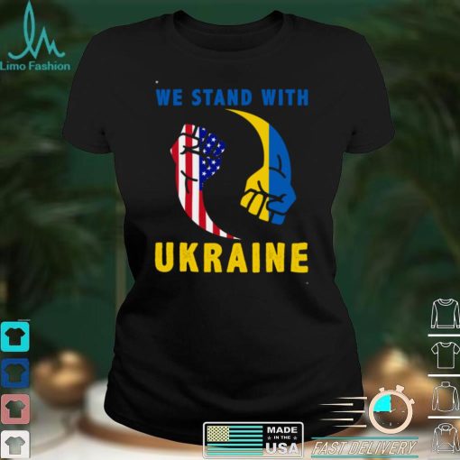 We Stand with Ukraine Ukrainian Flag Ukrainians Puck Futin Sweatshirt