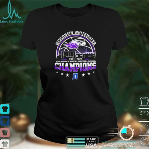 Wisconsin Whitewater 2021 2022 Ncaa Division III Women’s Basketball National Champions logo T shirt