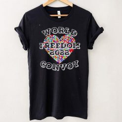 World Freedom 2022 Convoy Canadian Truckers Support Shirt