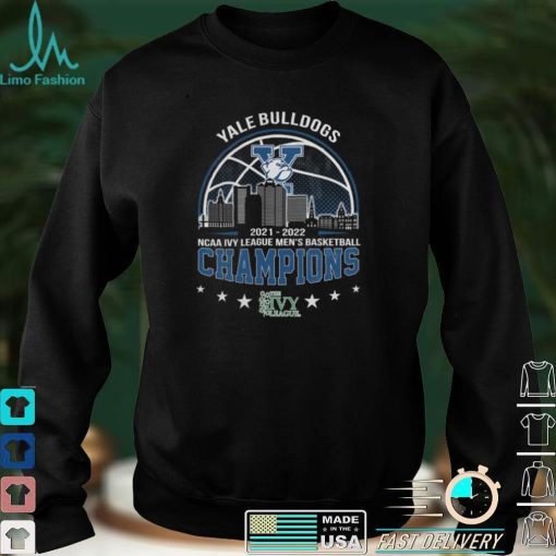 Yale Bulldogs 2022 NCAA Ivy League Men’s Basketball Graphic Unisex T Shirt, Sweatshirt